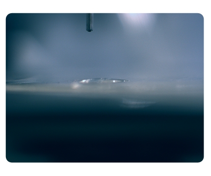 プラズマ後の接触角