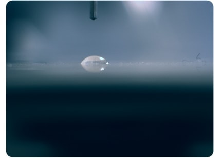 フィルム表面の接触角