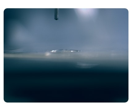 プラズマ後の接触角