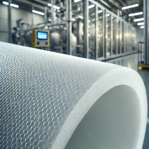 発泡体を親水化プラズマ